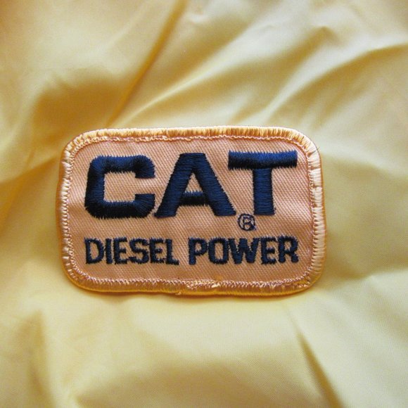 Mens Vtg CAT Diesel Lightweight Jacket Sz S - Picture 2 of 5